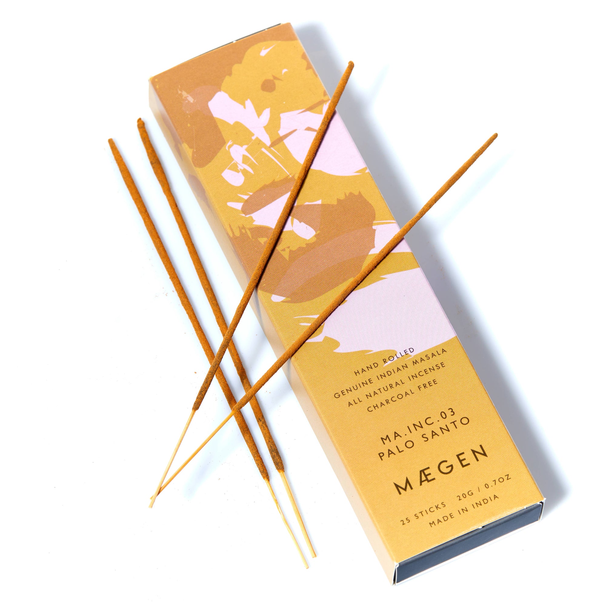 MÆGEN Incense Sticks | Palo Santo Genuine Indian Masala