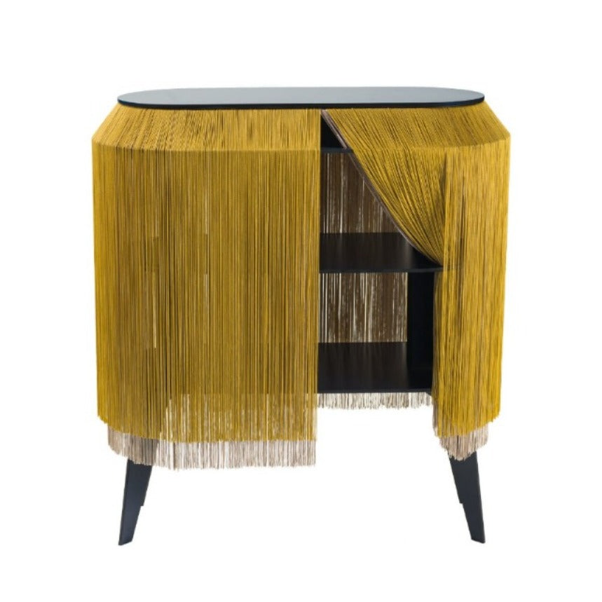IBRIDE BABY ALPAGA Bedside Cabinet | Chic Gold