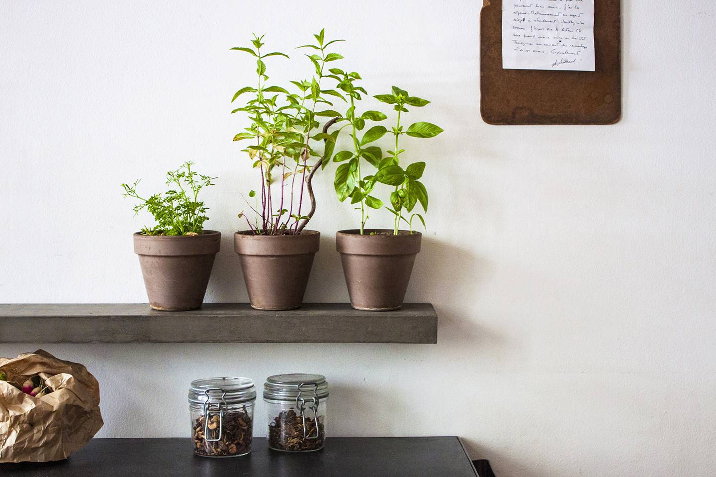 Lyon Beton, Sliced S Concrete Shelf, Small