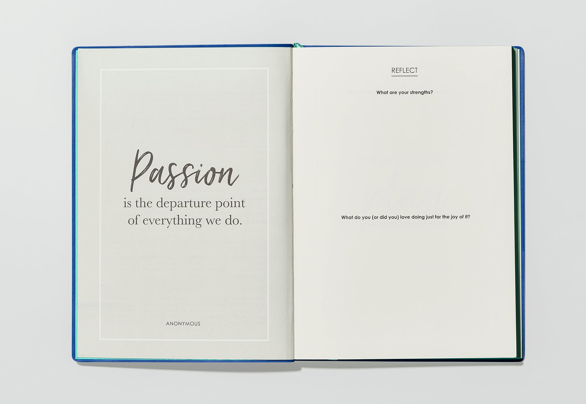 RAMA Daily Review Planner | Dark Blue