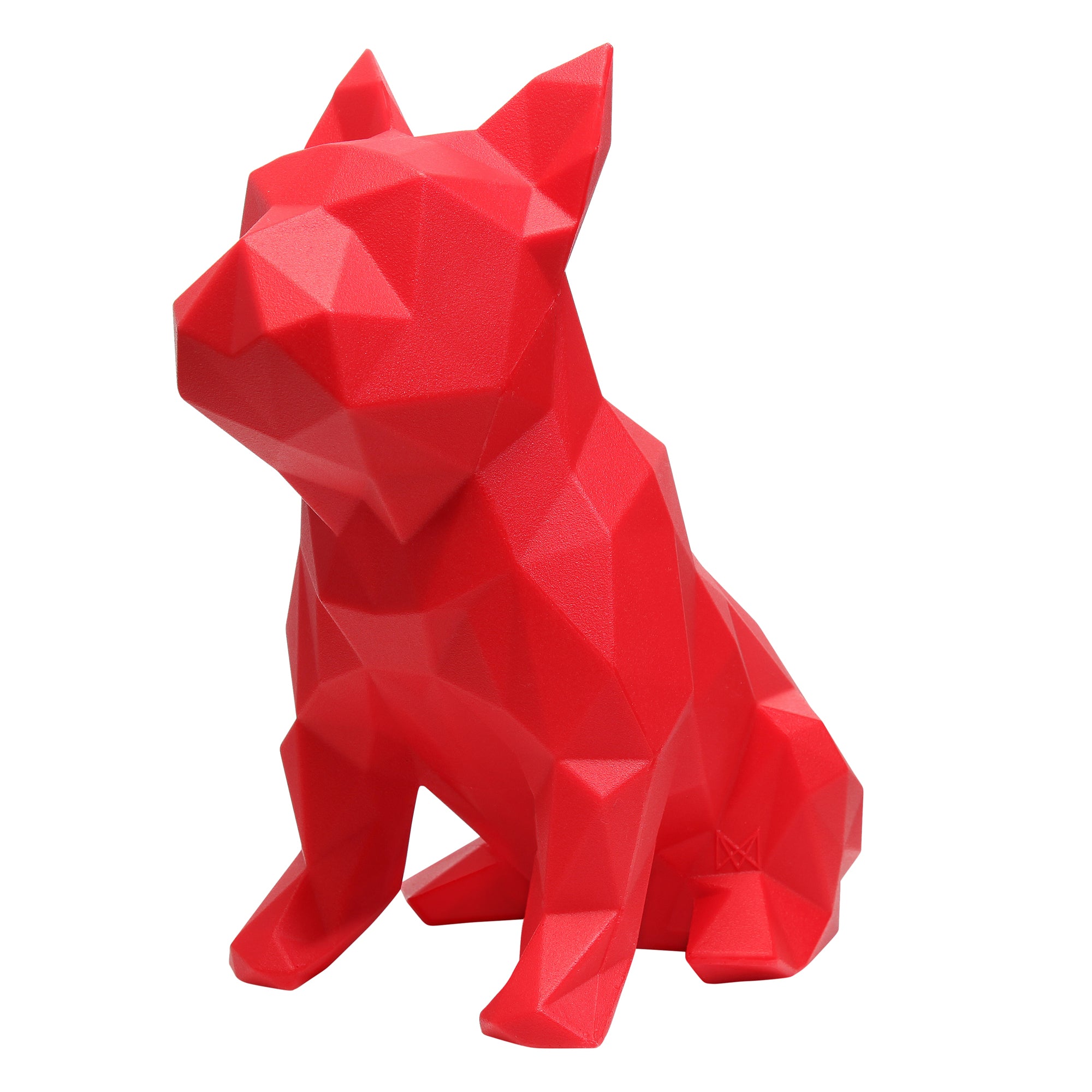 MAROKKA Frank French Bulldog Sculpture, Red