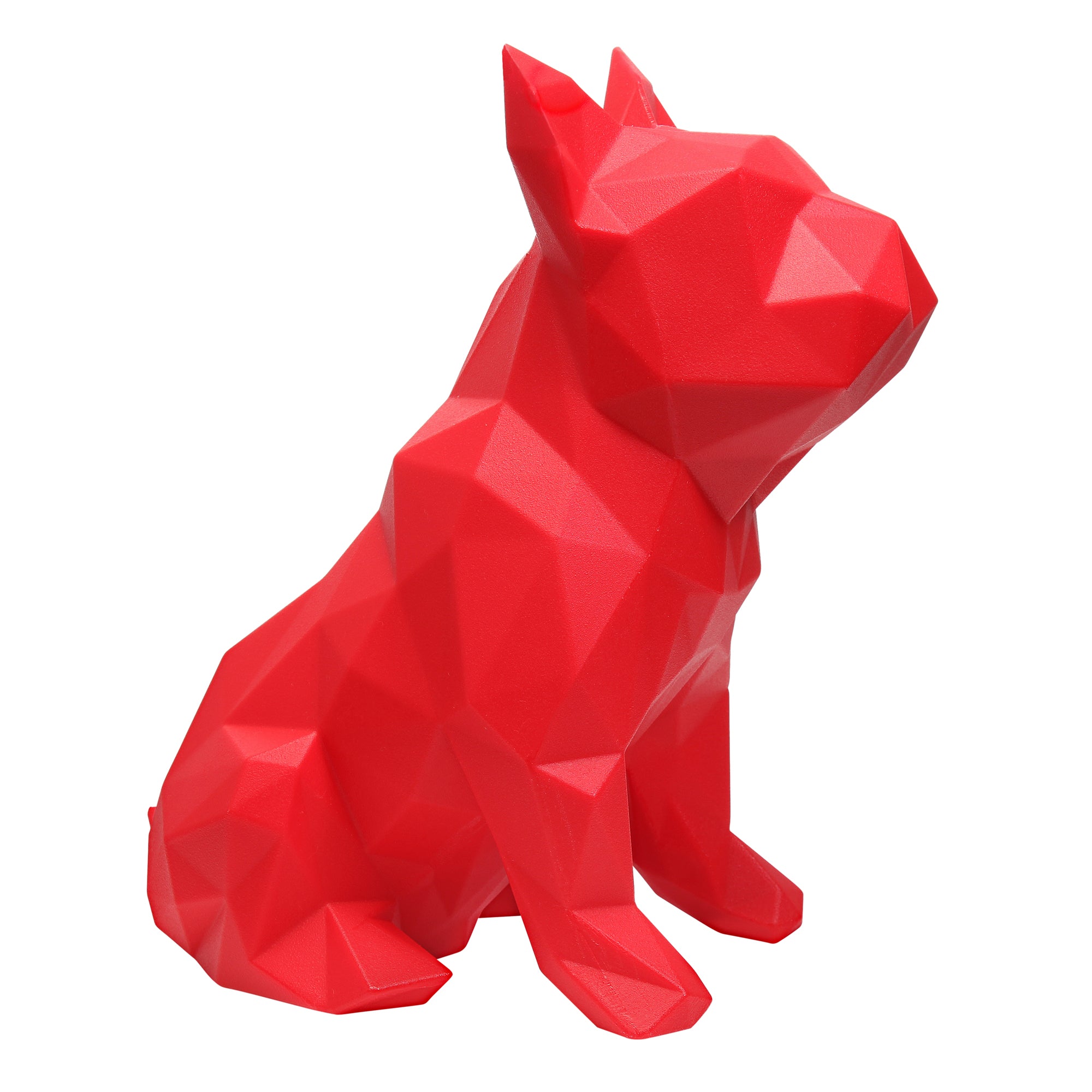 MAROKKA Frank French Bulldog Sculpture, Red