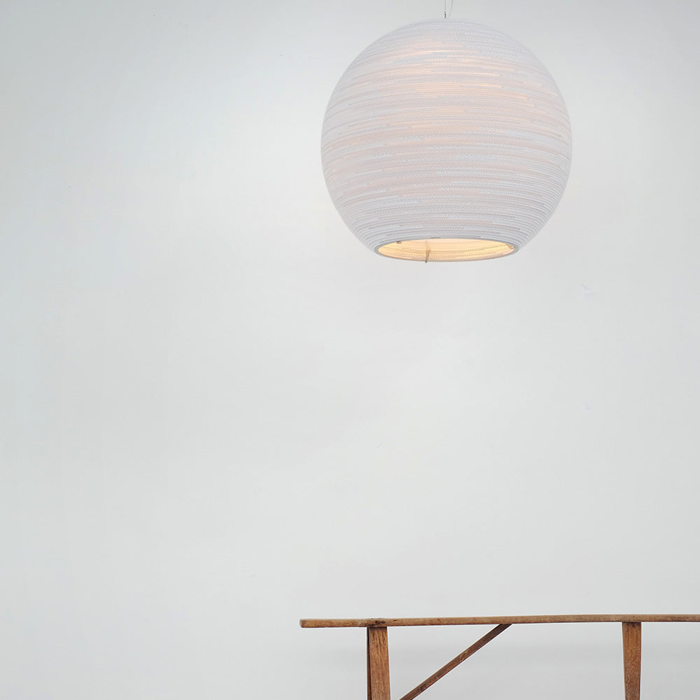 GRAYPANTS |  Scraplights Frame Series Sun Pendant Light White