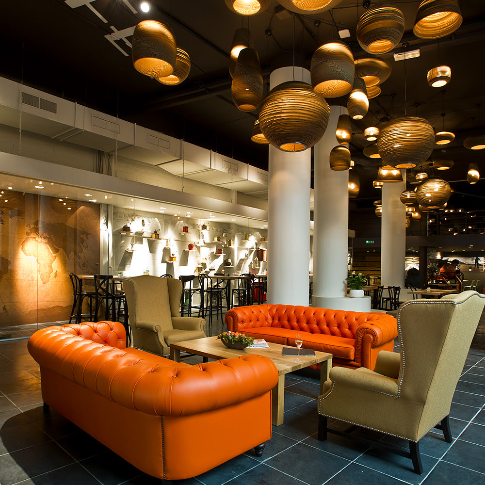 GRAYPANTS |  Scraplights Frame Series Sun Pendant Light White