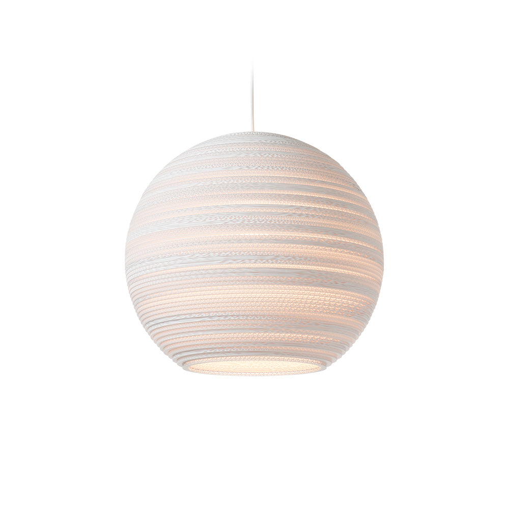 GRAYPANTS | Scraplights Moon Pendant Light White