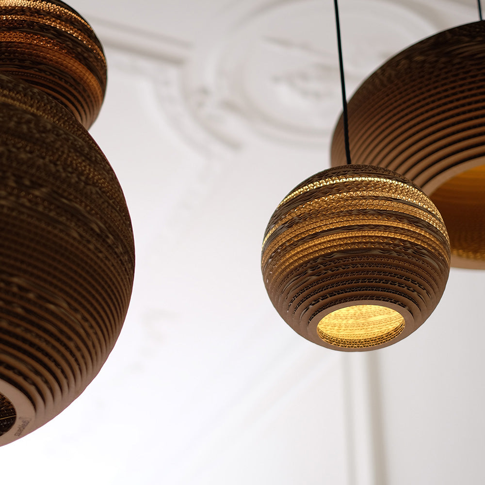 GRAYPANTS | Scraplights Moon Pendant Light Natural