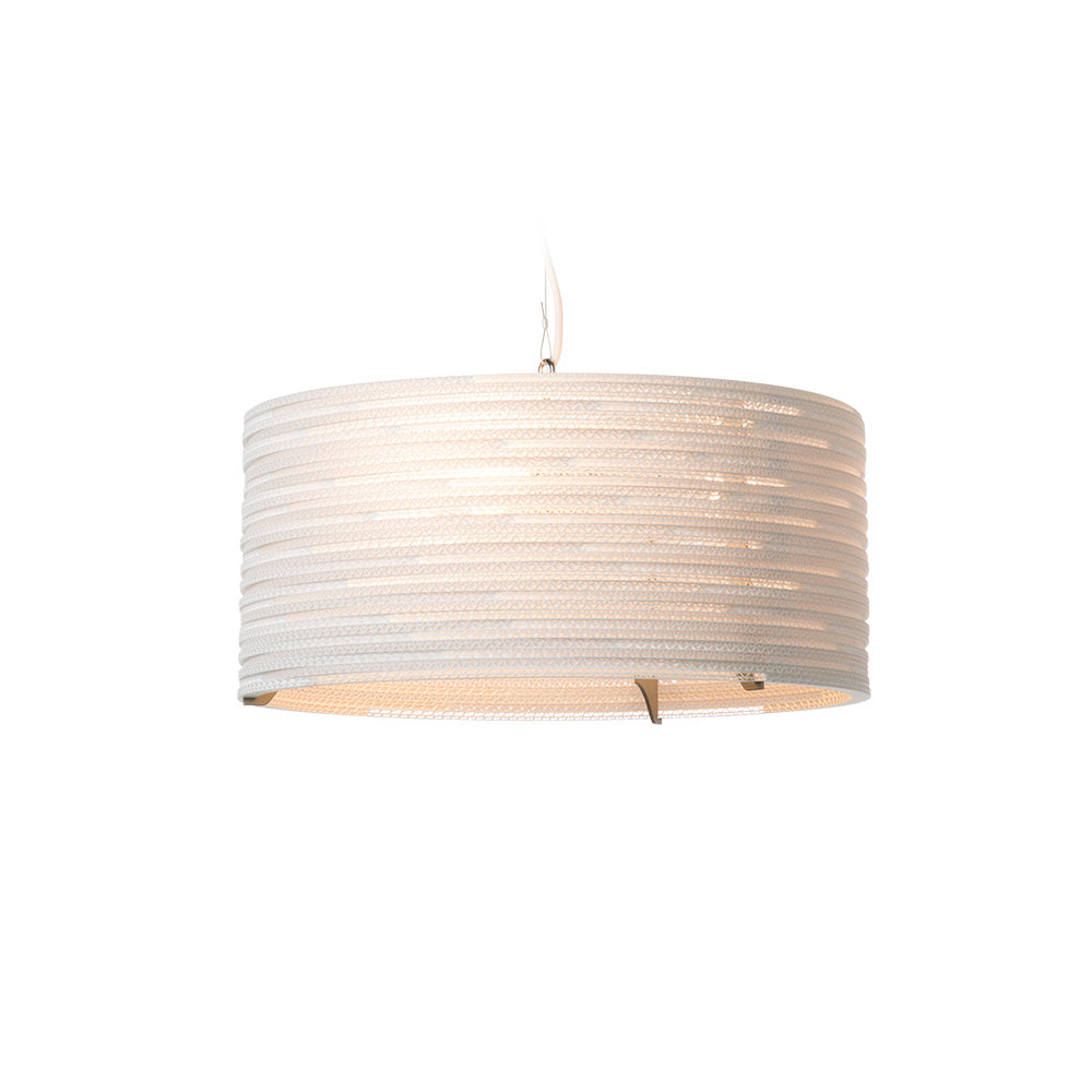 GRAYPANTS |  Scraplights Frame Series Drum Pendant Light White