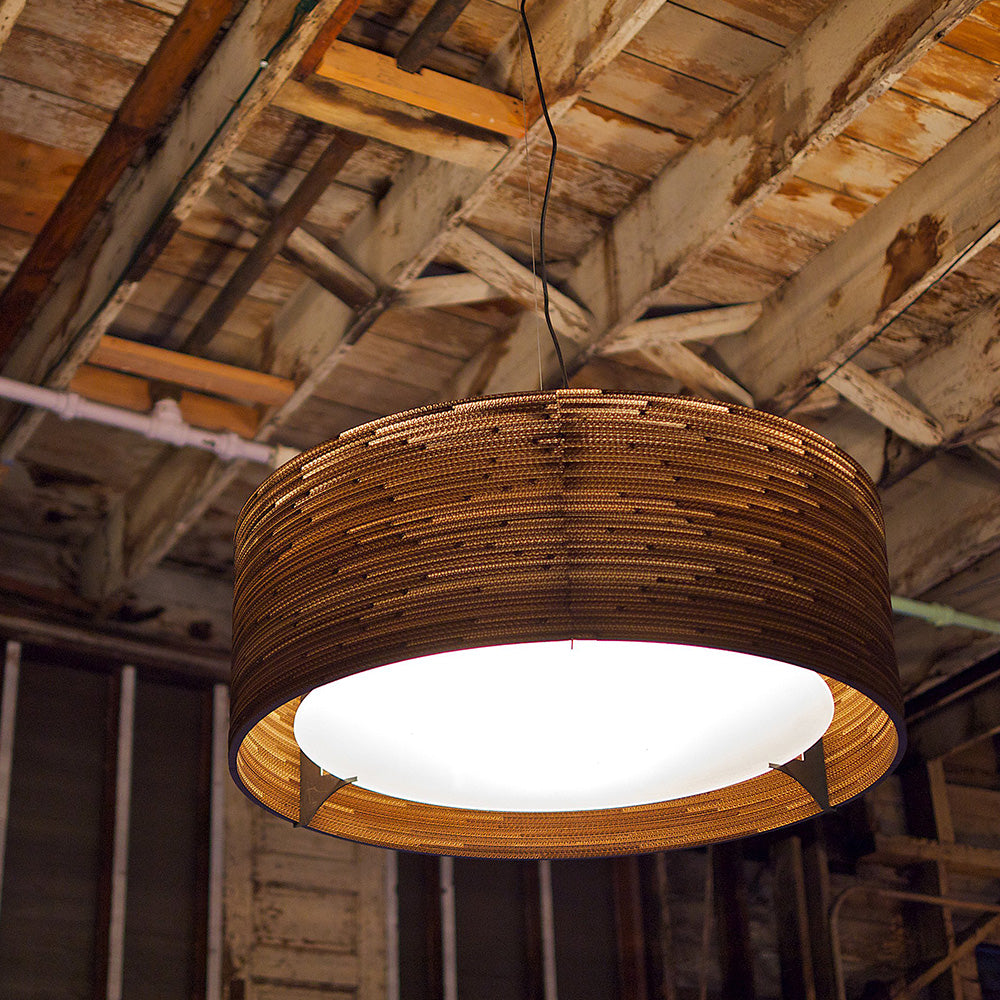 GRAYPANTS | Scraplights Frame Series Drum Pendant Light Natural