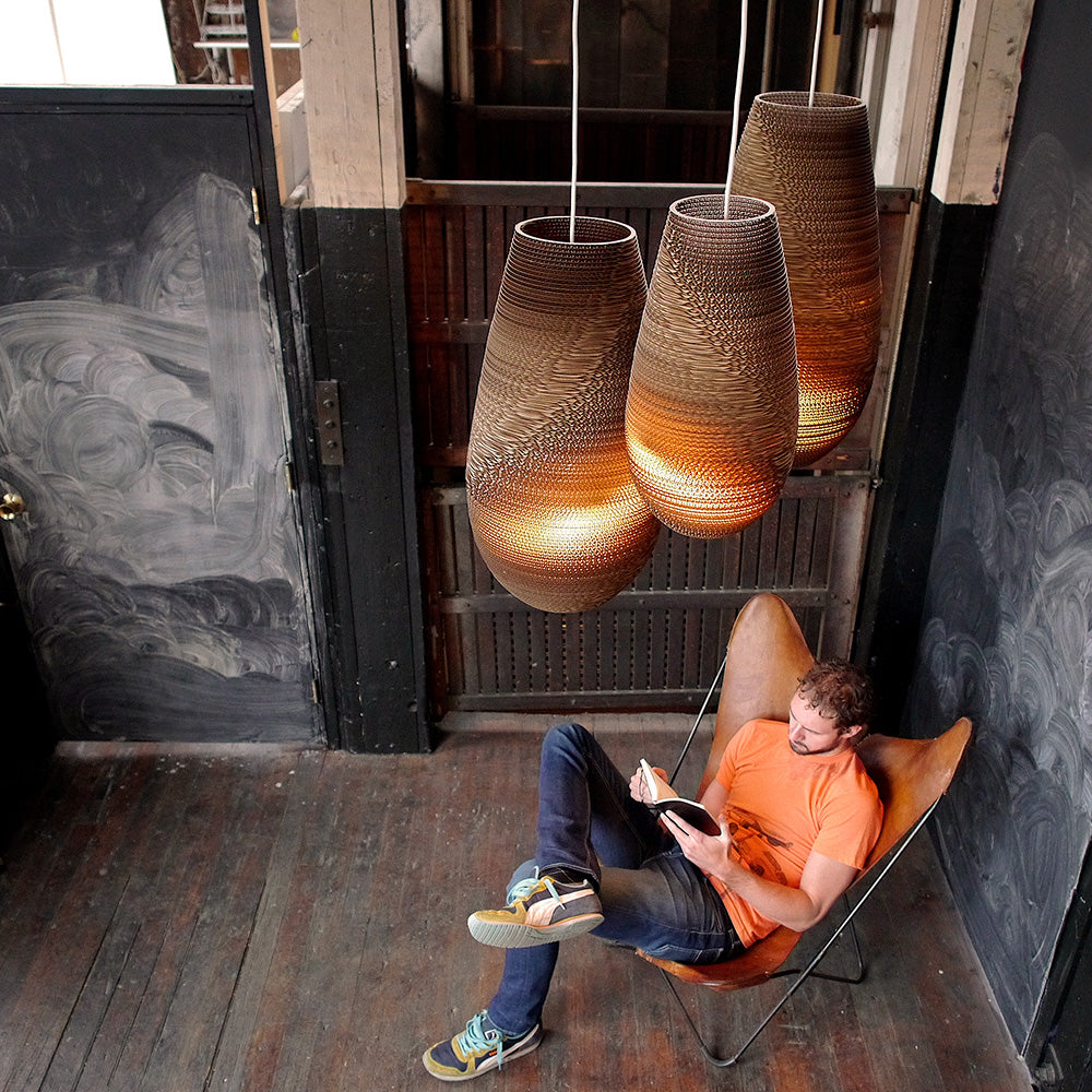 GRAYPANTS | Scraplights Drop Pendant Light White