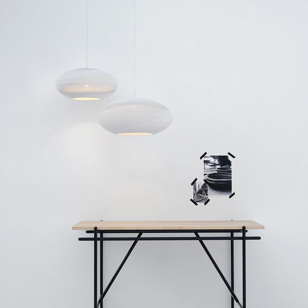 GRAYPANTS | Scraplights Disc Pendant Light White