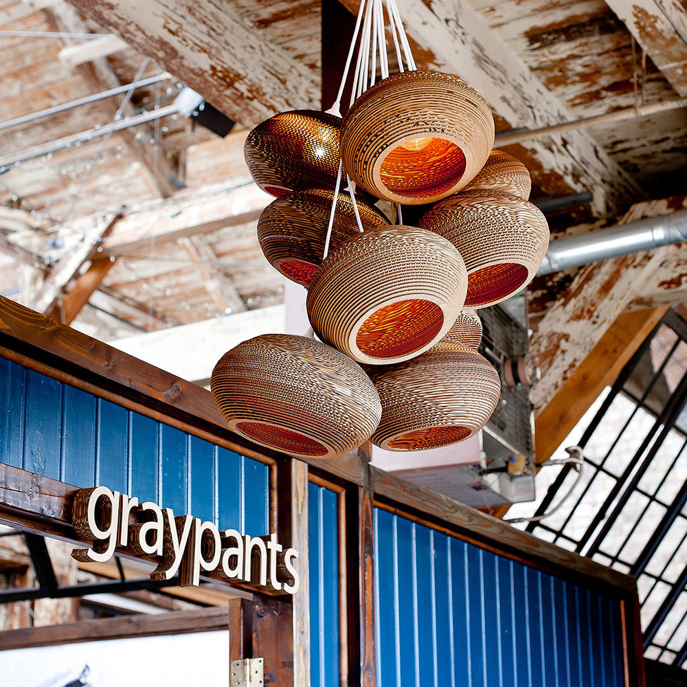 GRAYPANTS | Scraplights Disc Pendant Light Natural