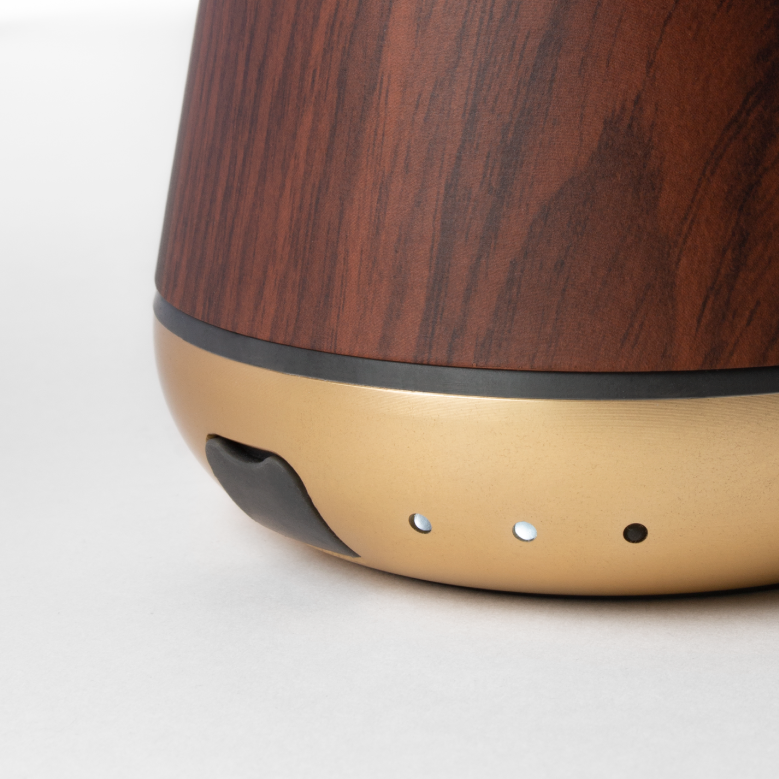 Humble ONE Cordless Table Lamp | Walnut Satin Brass