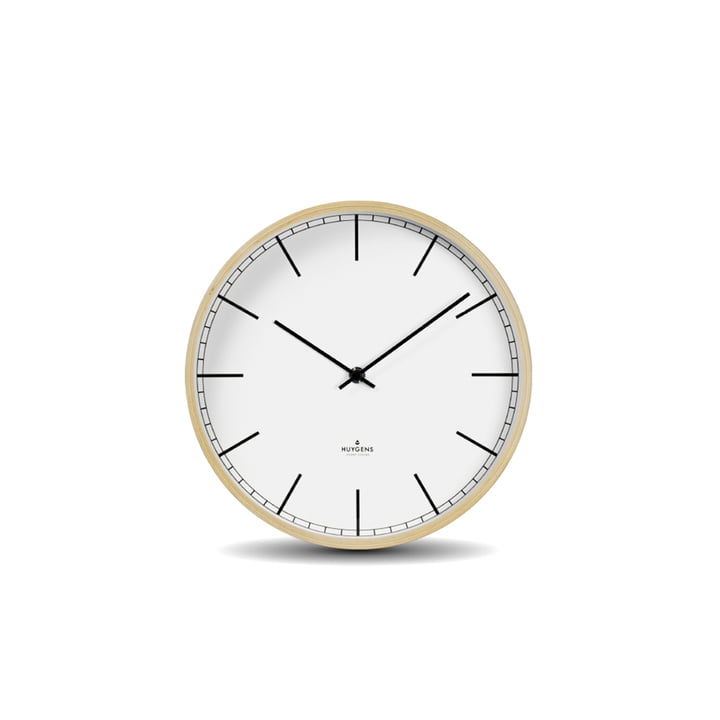 HUYGENS | Wood Index Wall Clock 25cm