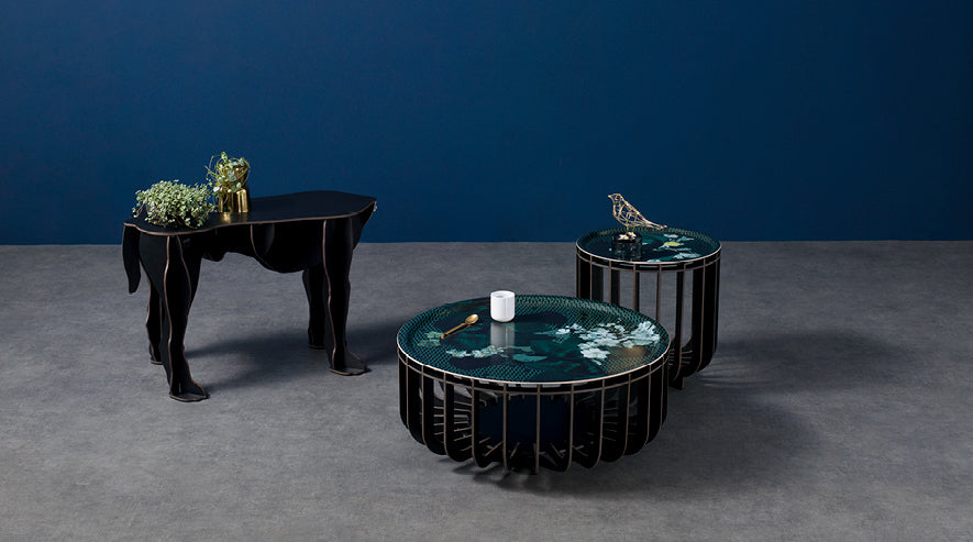 IBRIDE MEDUSA 65 Coffee Table | Vibration Emerald EX-DISPLAY