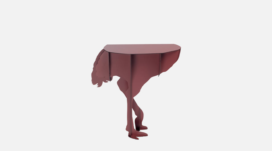IBRIDE | DIVA Ostrich Console Table