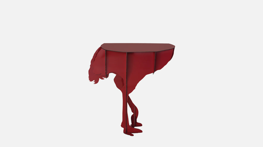 IBRIDE | DIVA Ostrich Console Table