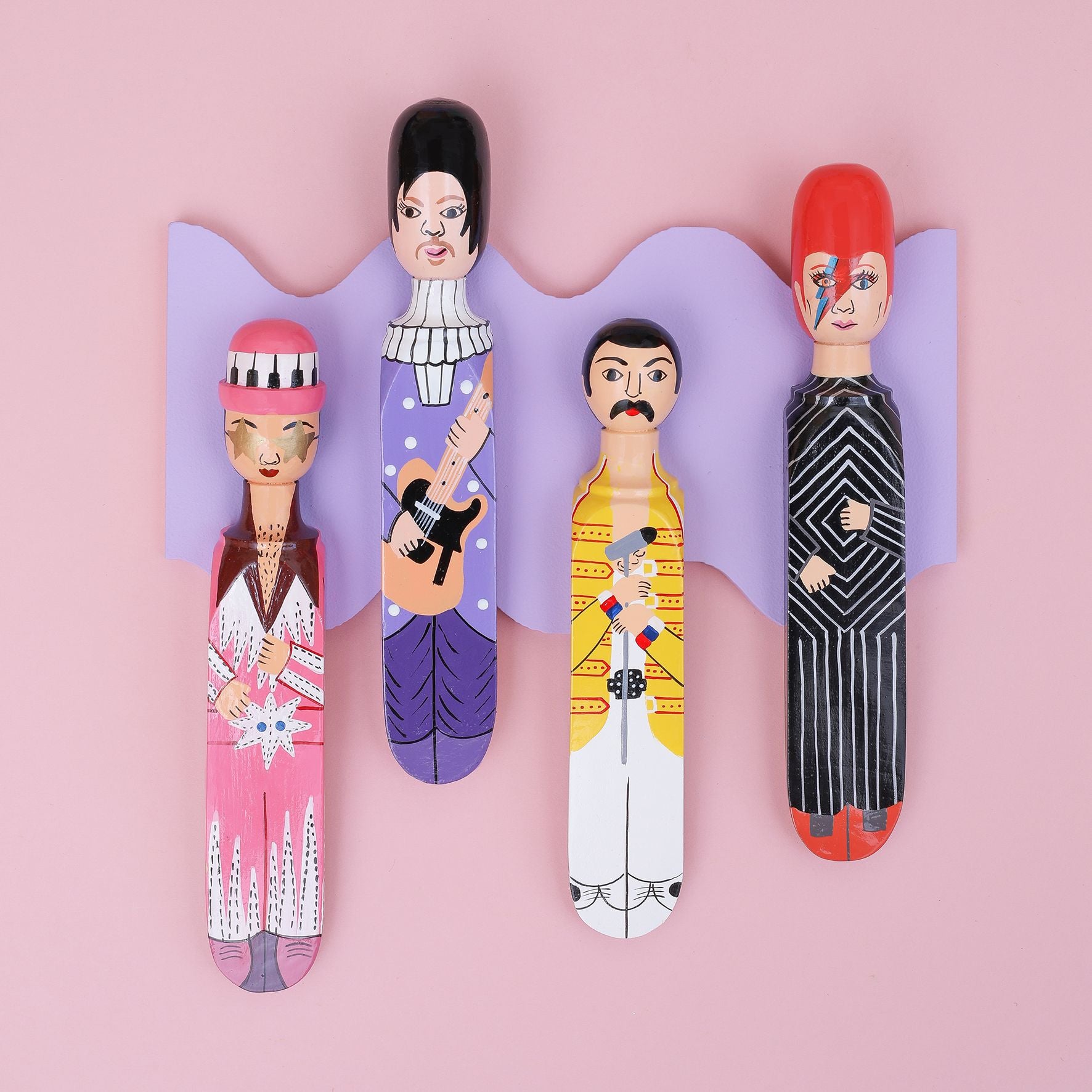 The Purple One Door Stopper by Wedgie