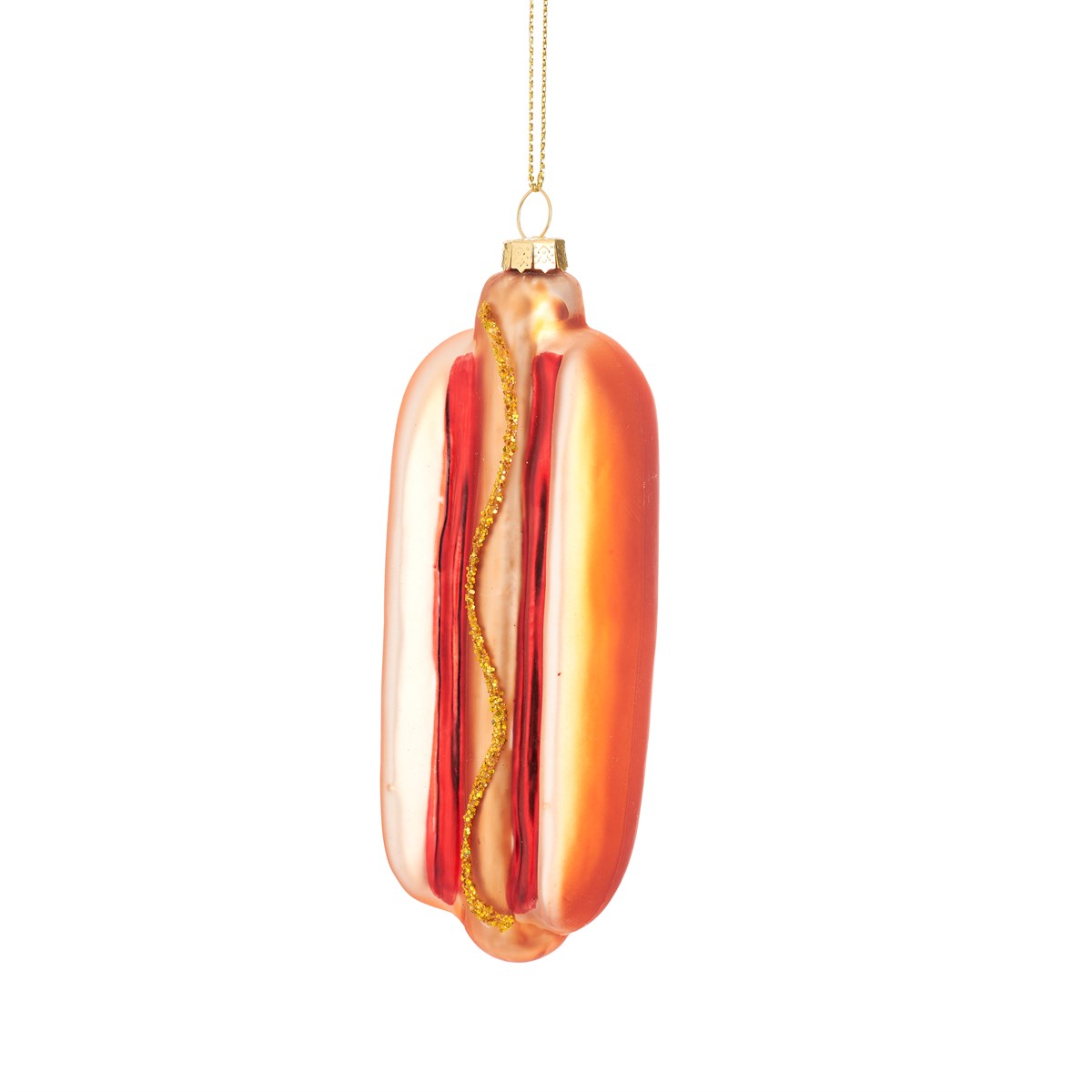 Hotdog Christmas Ornament