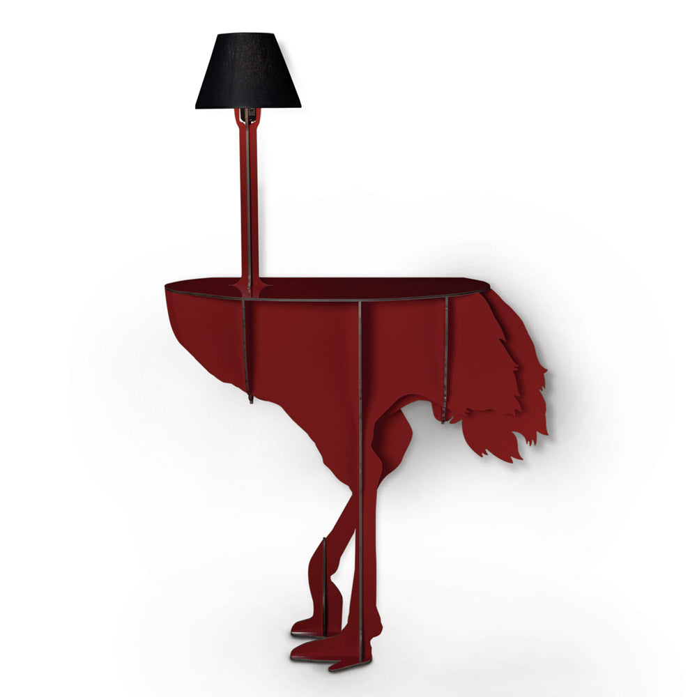 IBRIDE | Diva Lucia Ostrich Console with Light