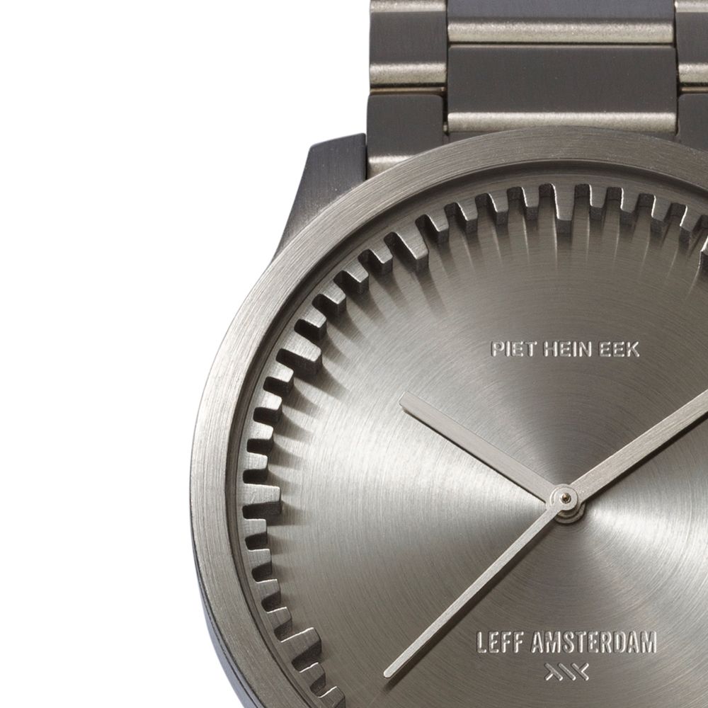 LEFF Amsterdam tube watch S38 | Steel
