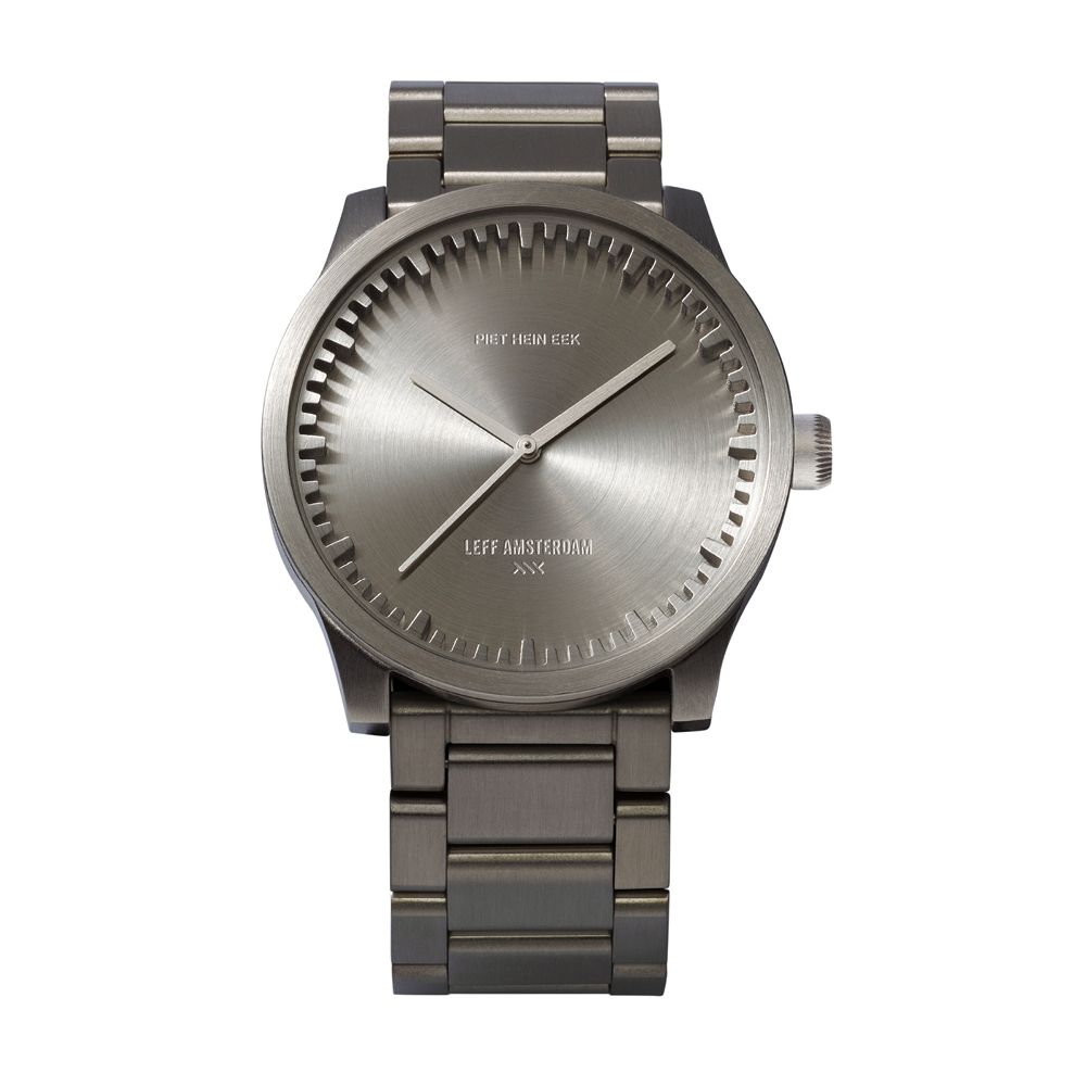 LEFF Amsterdam tube watch S38 | Steel