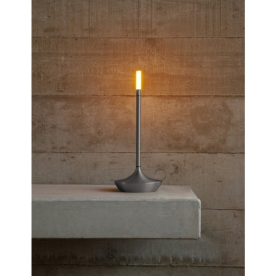 GRAYPANTS | Wick Portable Table Lamp GRAPHITE