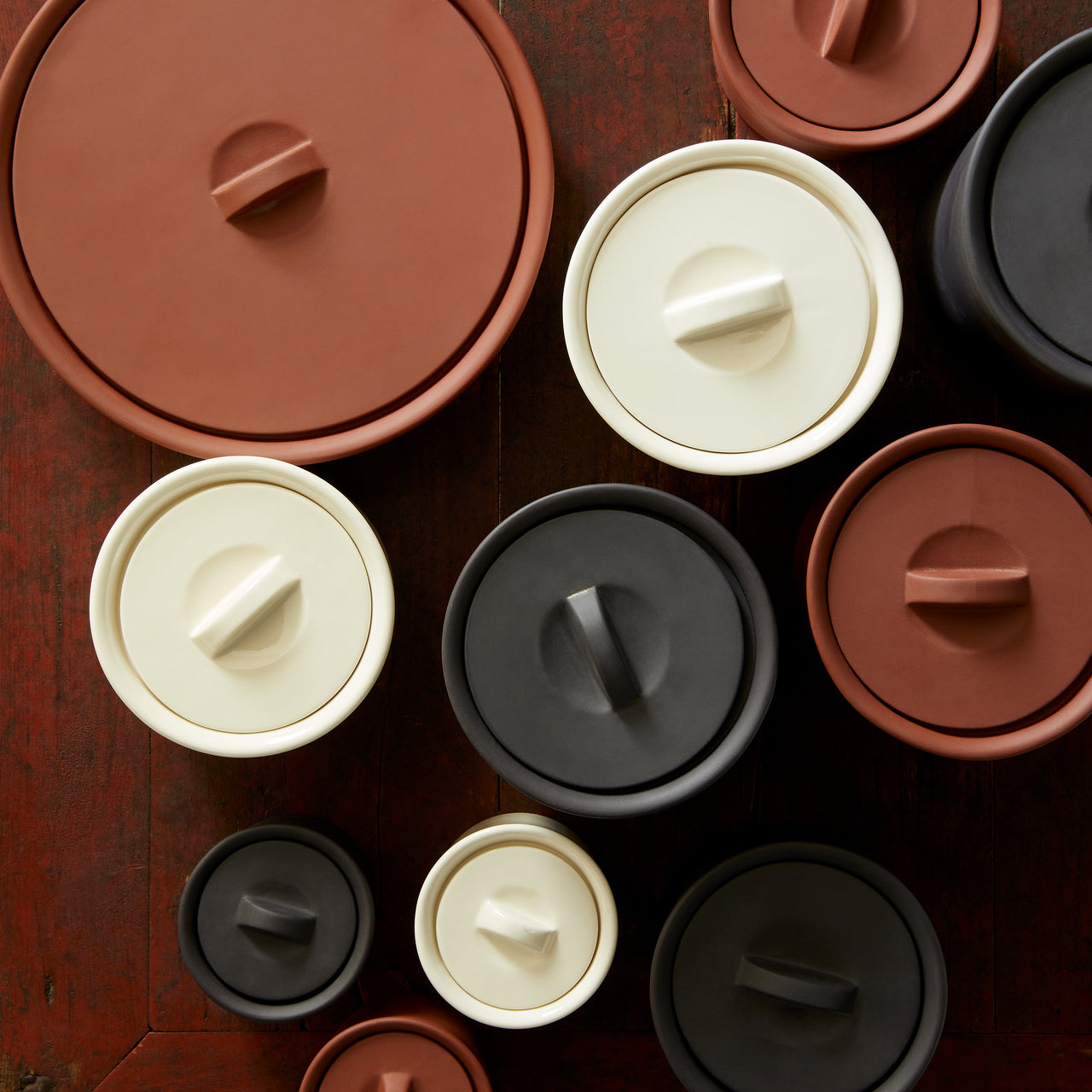 SIR | MADAM Matte Terracotta Larder Crock 3.5