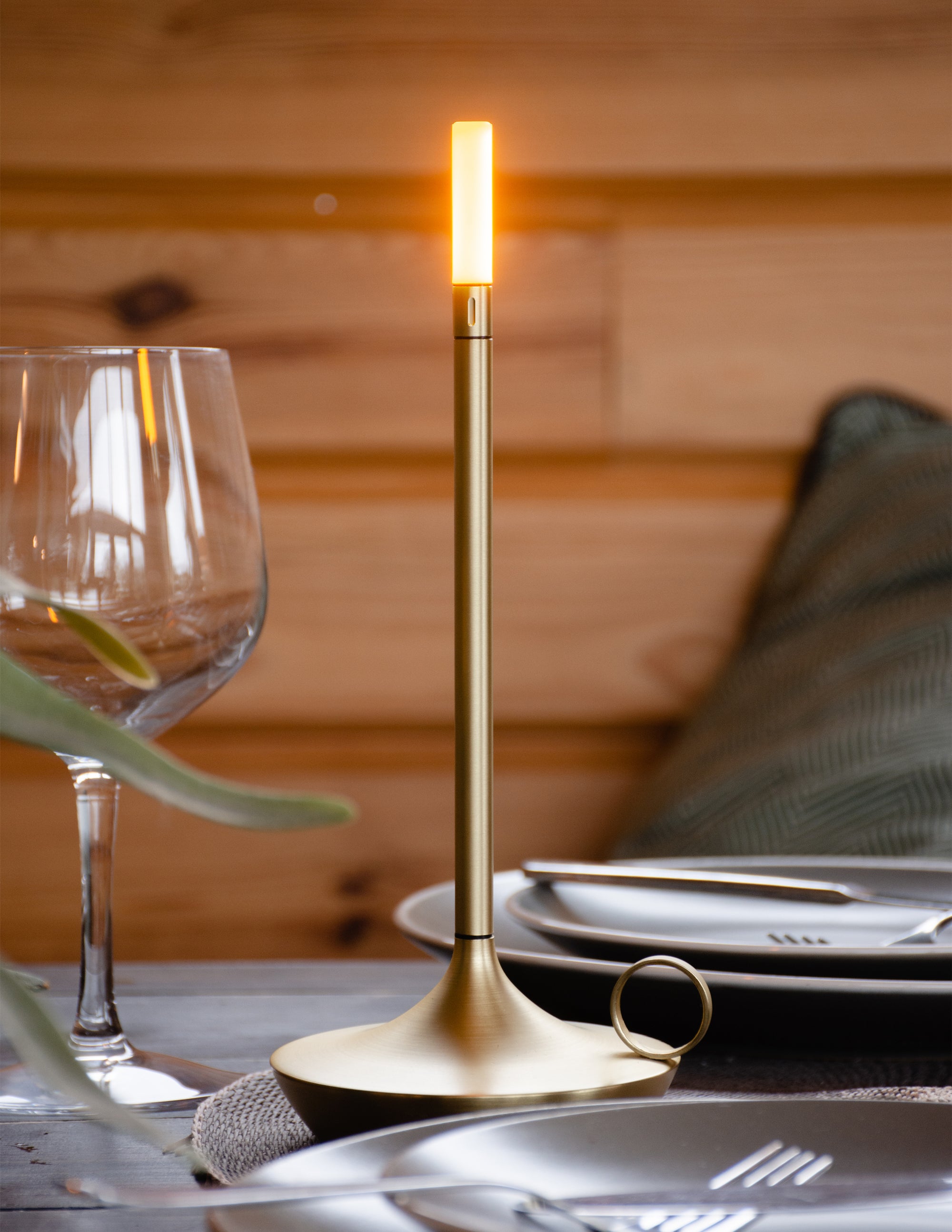 GRAYPANTS | Wick Portable Table Lamp GOLD