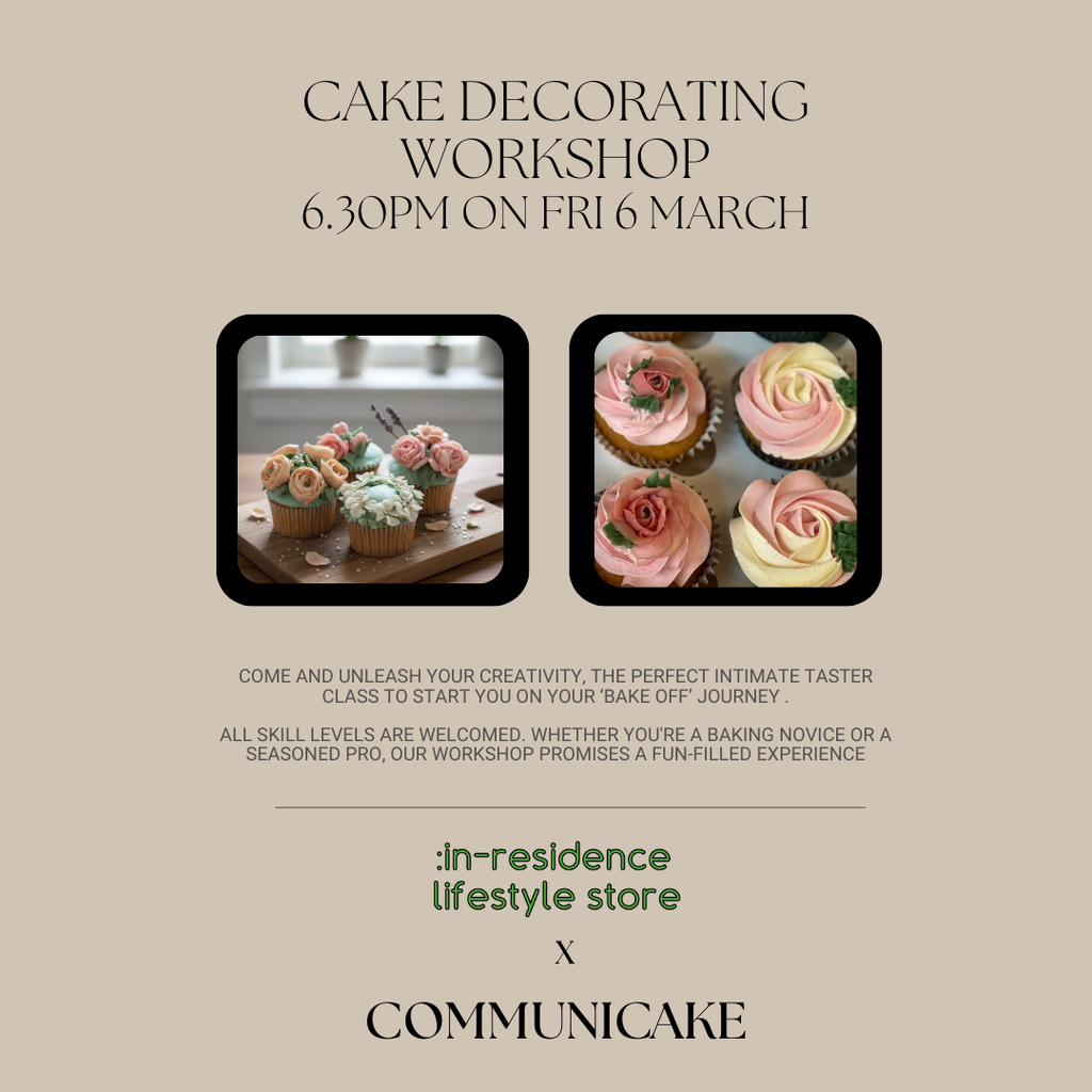 Cake Decorating Workshop | 6 March 2026