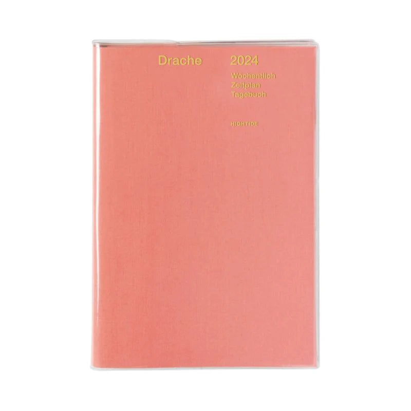 HIGHTIDE 2024 Woven Fabric Diary (B5) | Pink