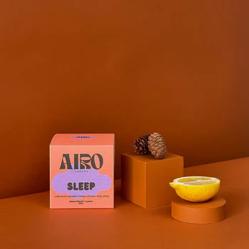 SLEEP Candle and Glass Set