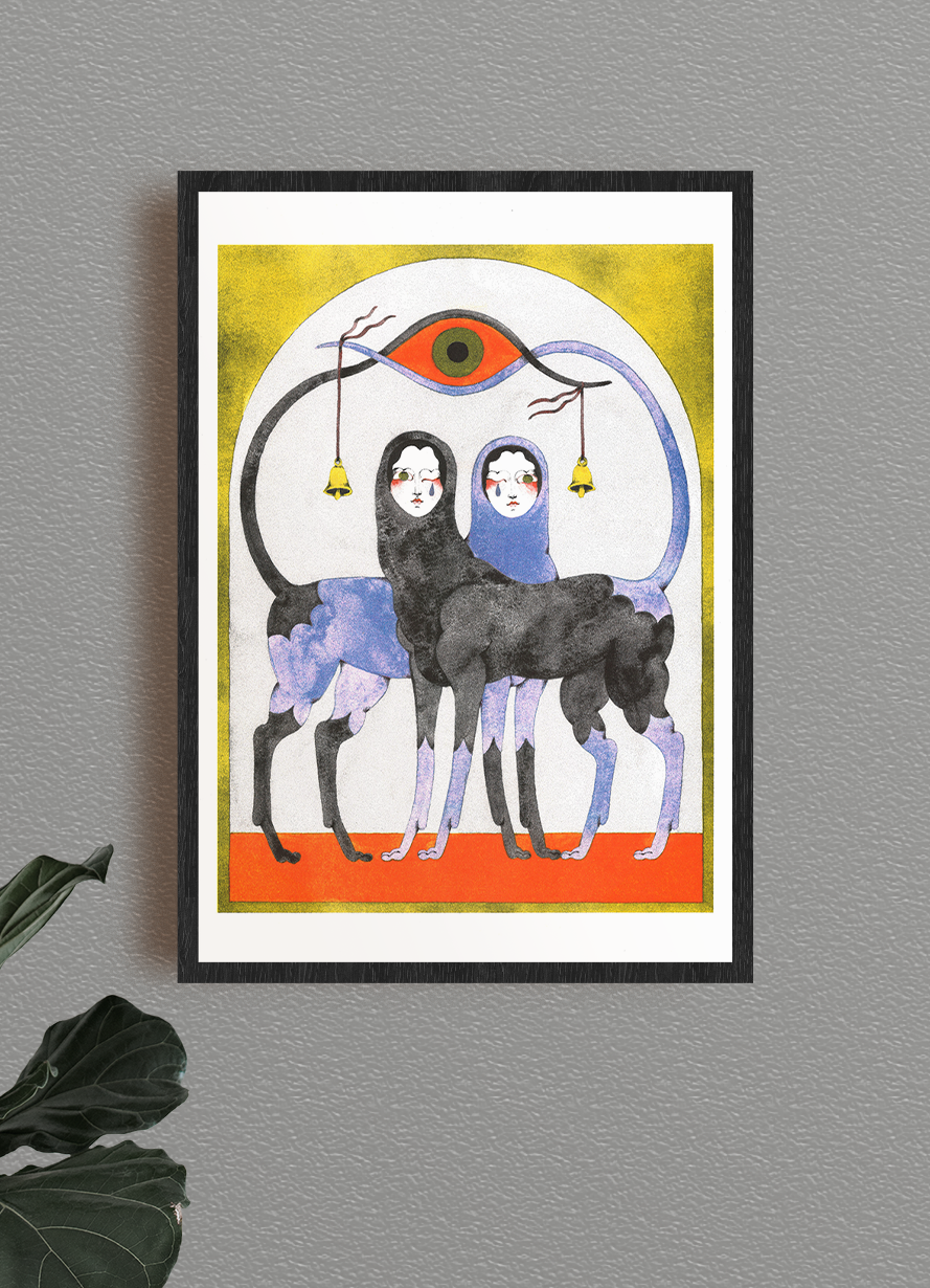 The Game by Lou Benesch | A3 Print