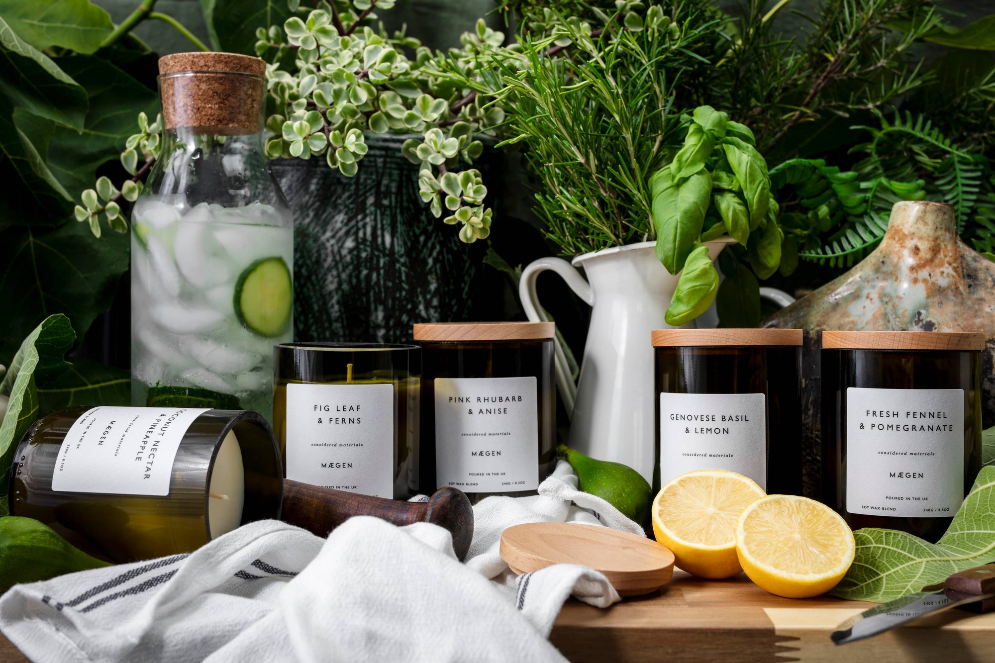 MÆGEN | Fig Leaf & Fern Candle