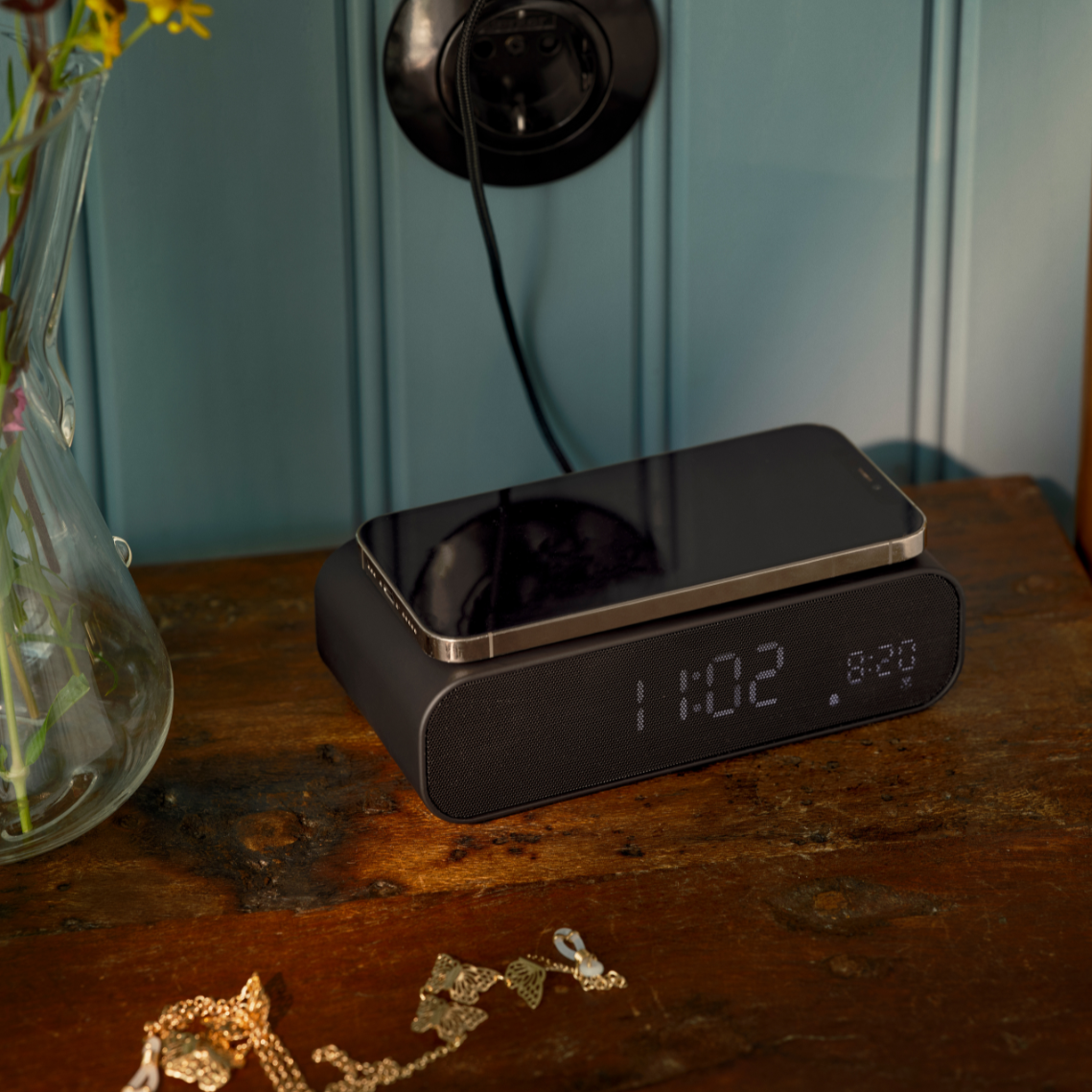 'Wakie' Alarm Clock | Black