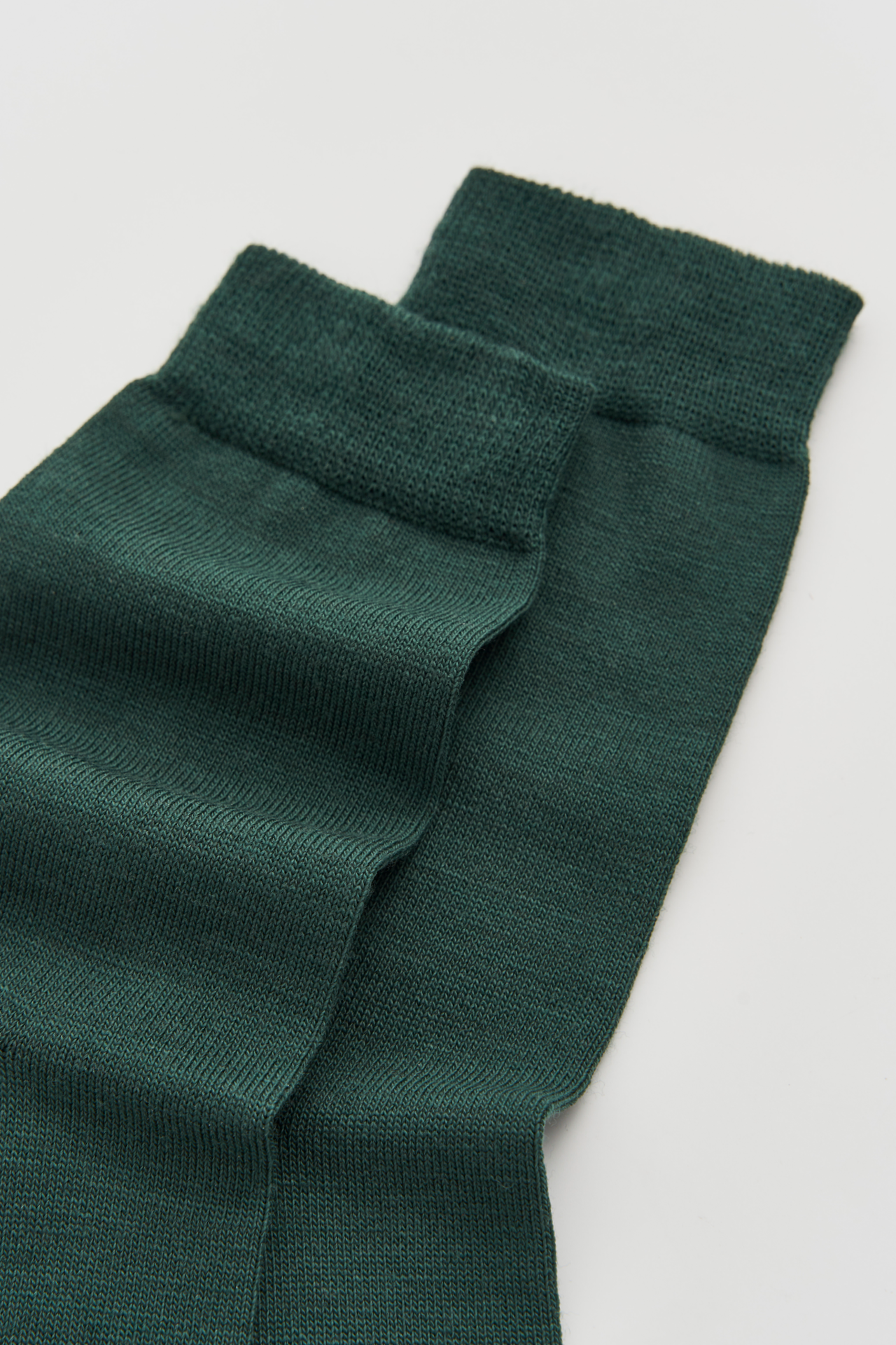 Merino Socks | Deep Forest Green