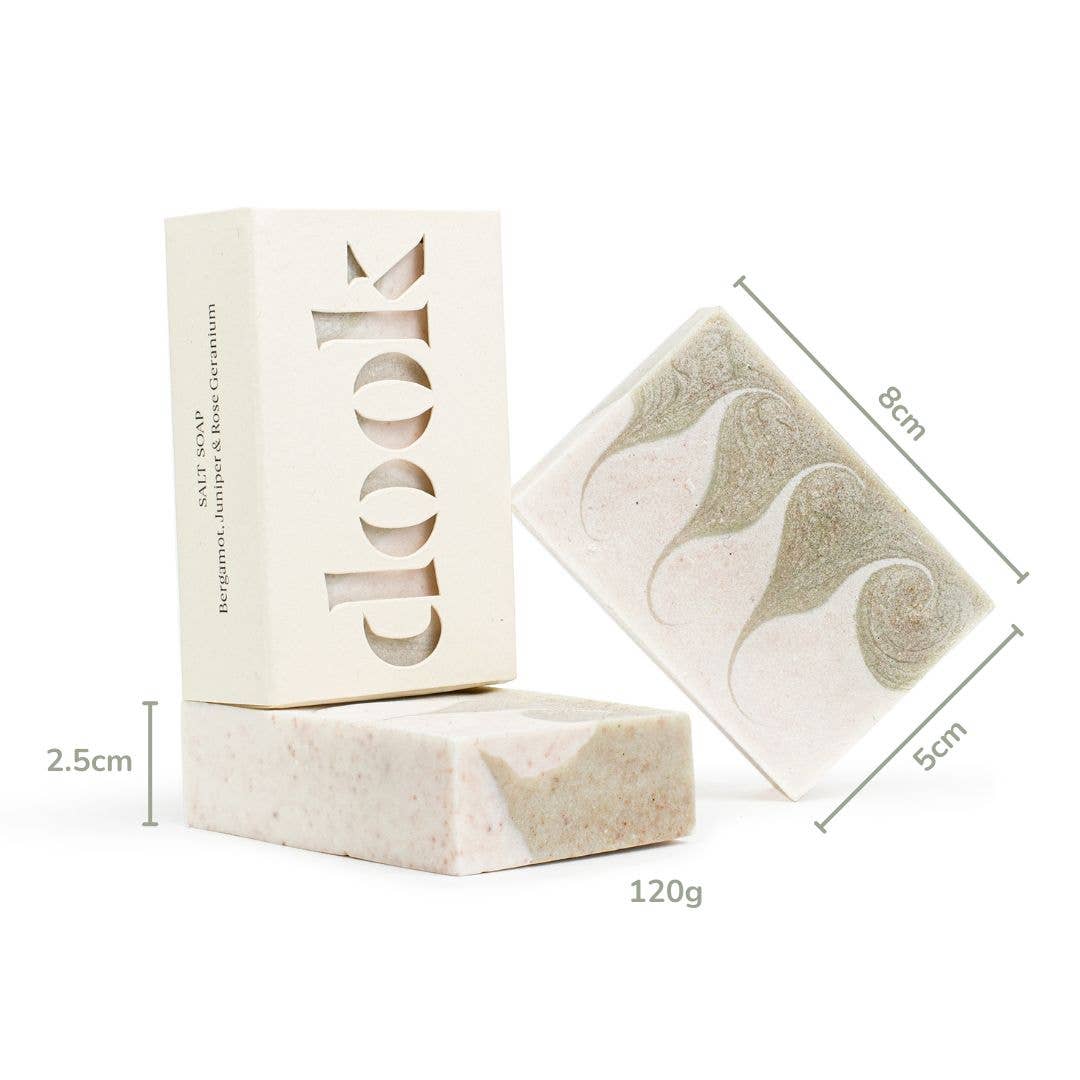 DOOK Handmade Salt Soap Bar | Bergamot