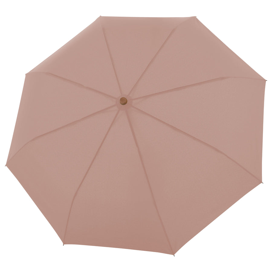 Doppler Long Automatic Sustainable Stick Umbrella | Dusty Rose
