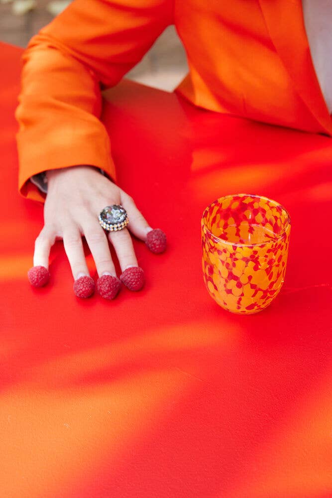BYON Design | Orange & Red Messy Glasses 2 Pack