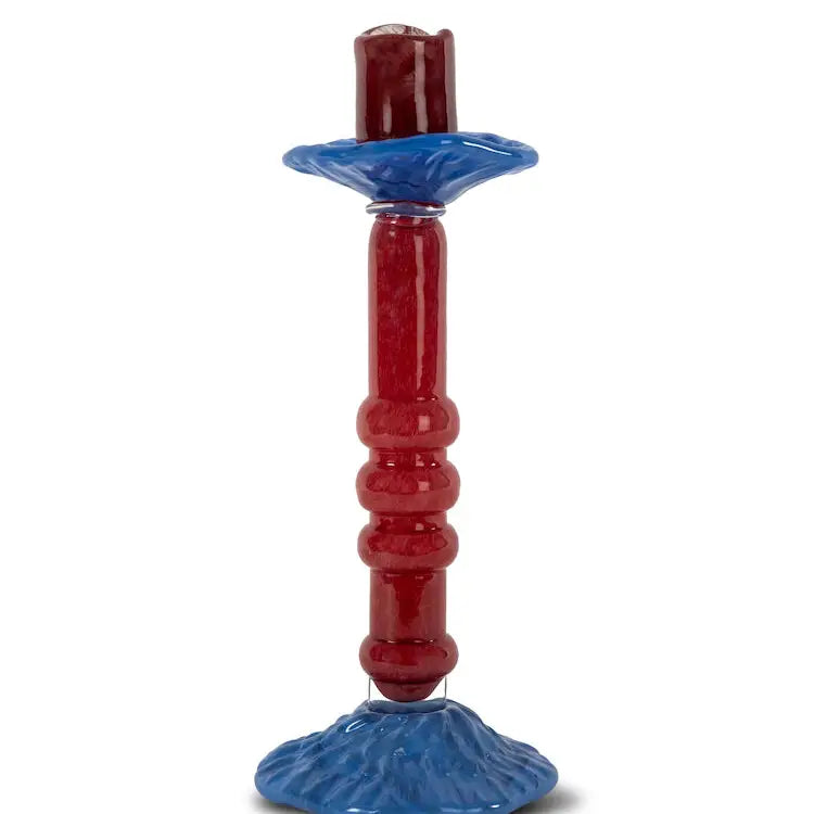 Byon Design Lara Bordeaux Candlestick | Large