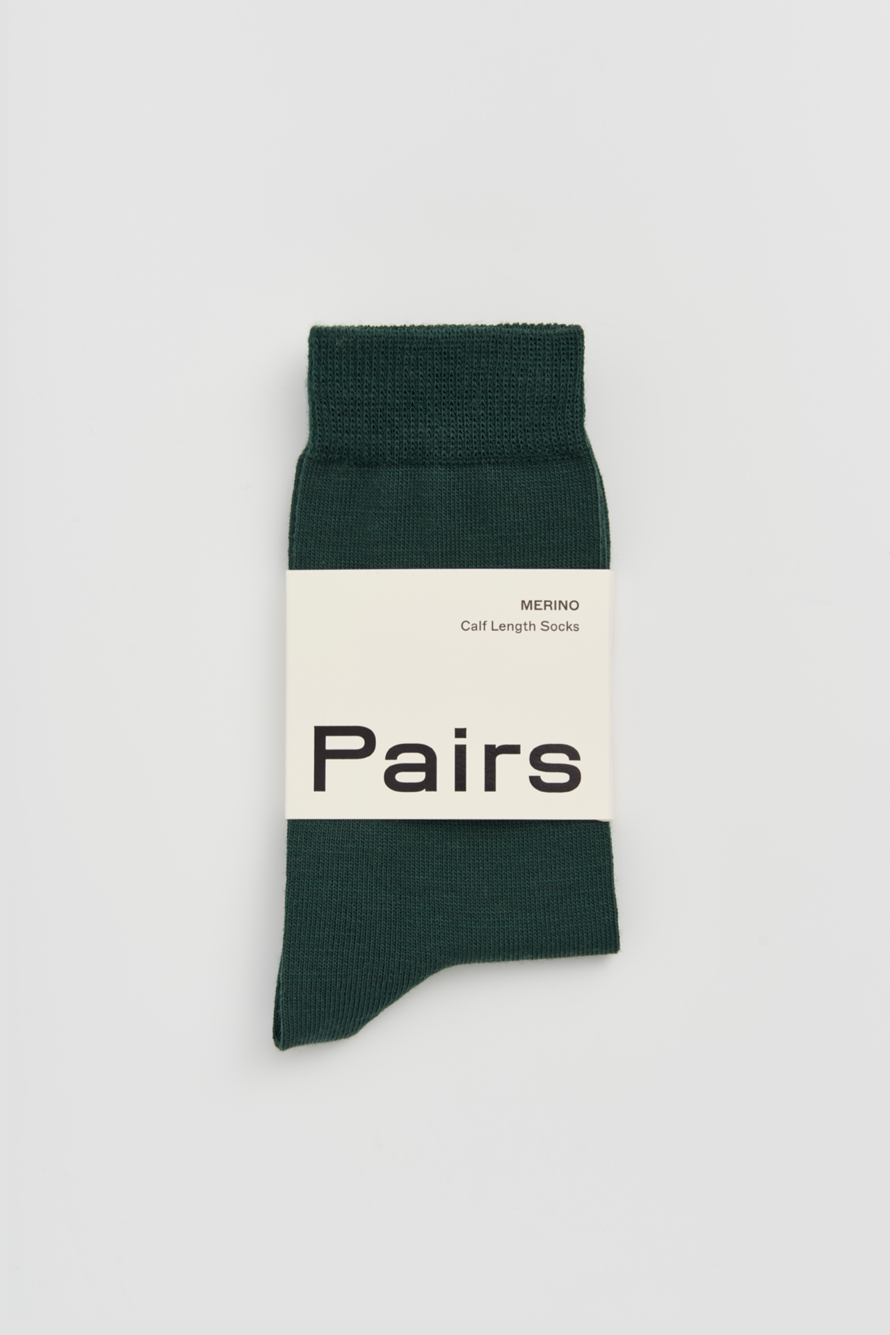 Merino Socks | Deep Forest Green