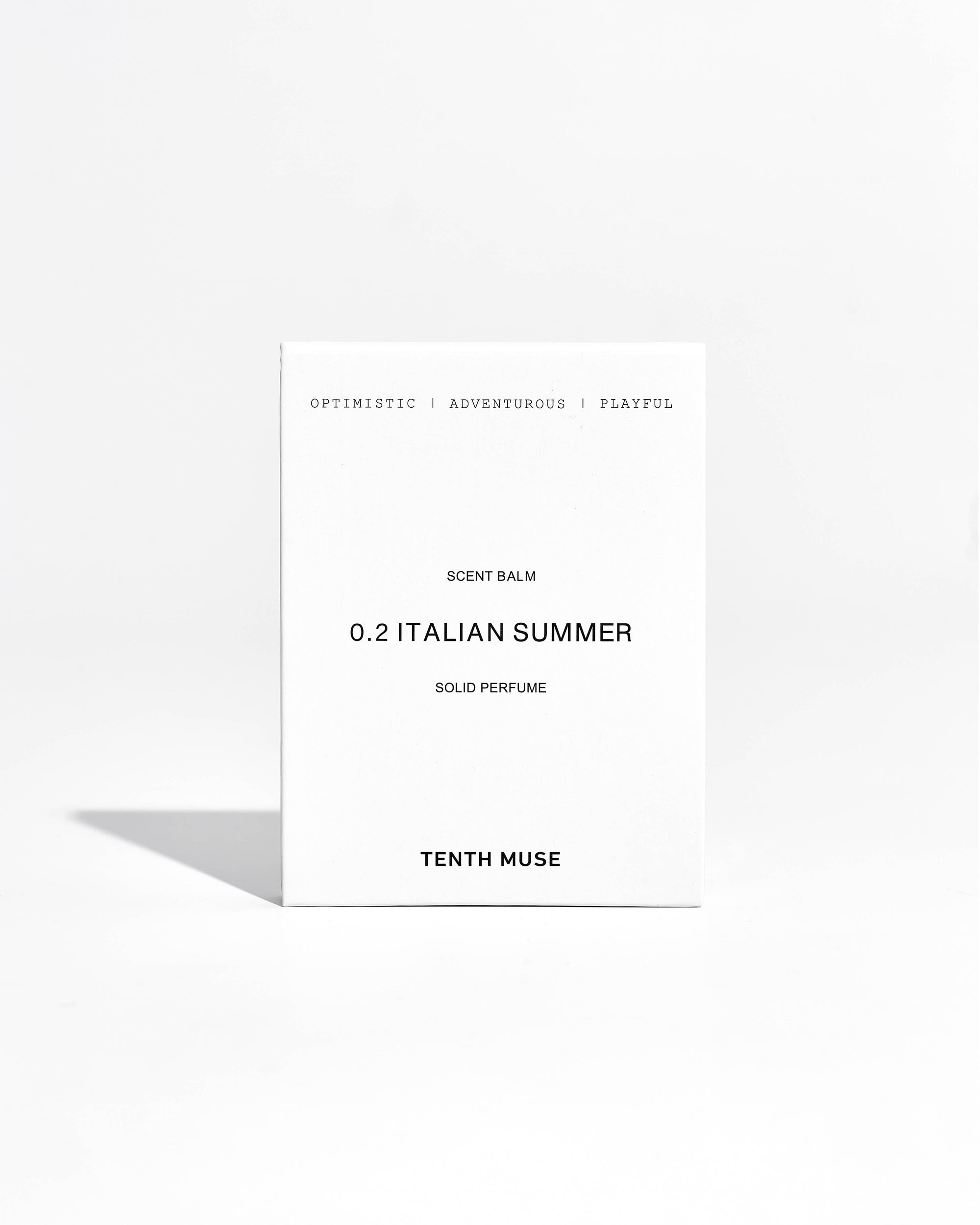 TENTH MUSE| Italian Summer Solid Perfume Balm