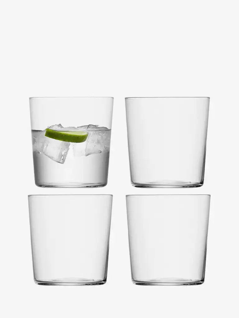 Gio Clear 390ml Tumblers | Set of 4