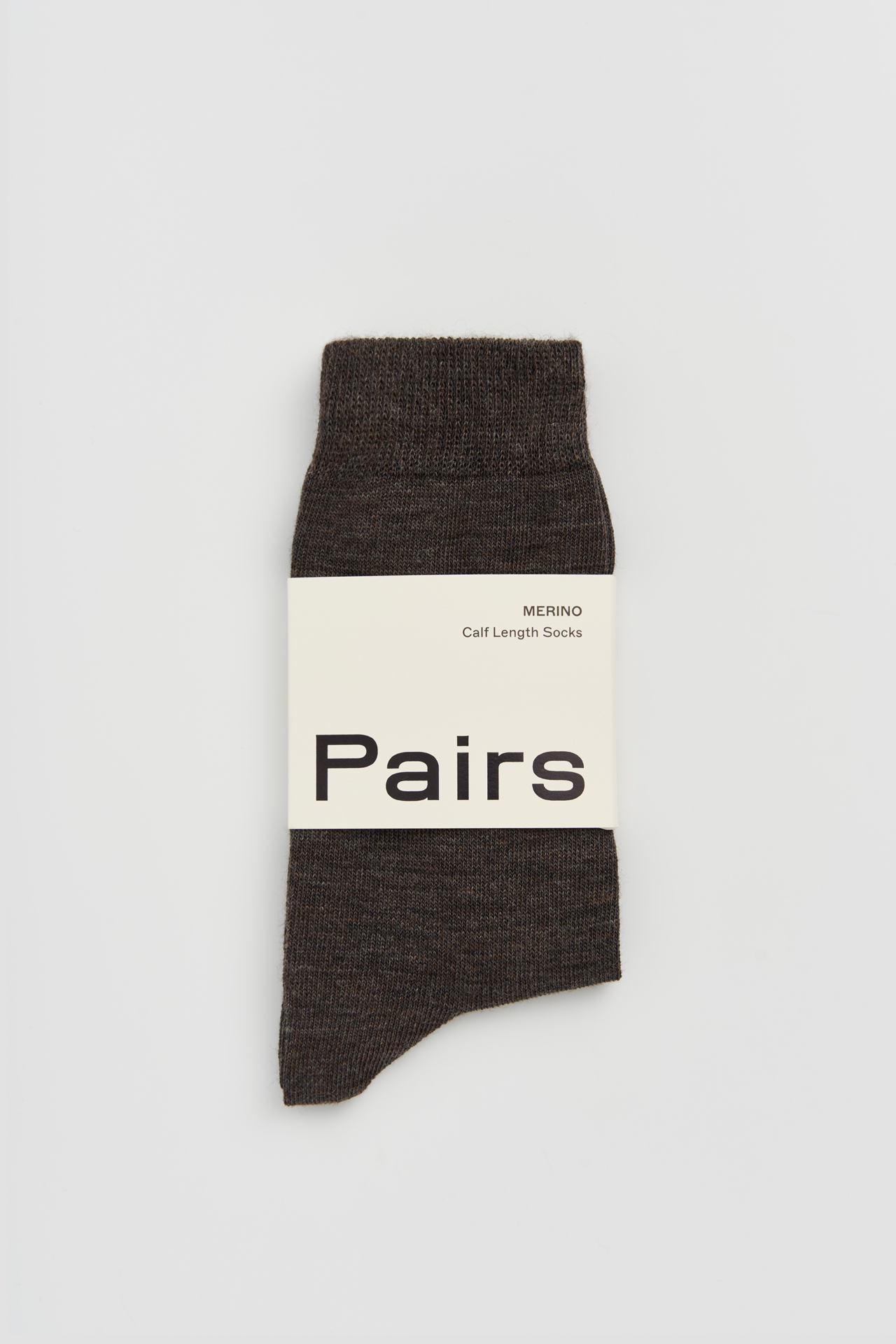 Merino Socks | Deep Earth Brown