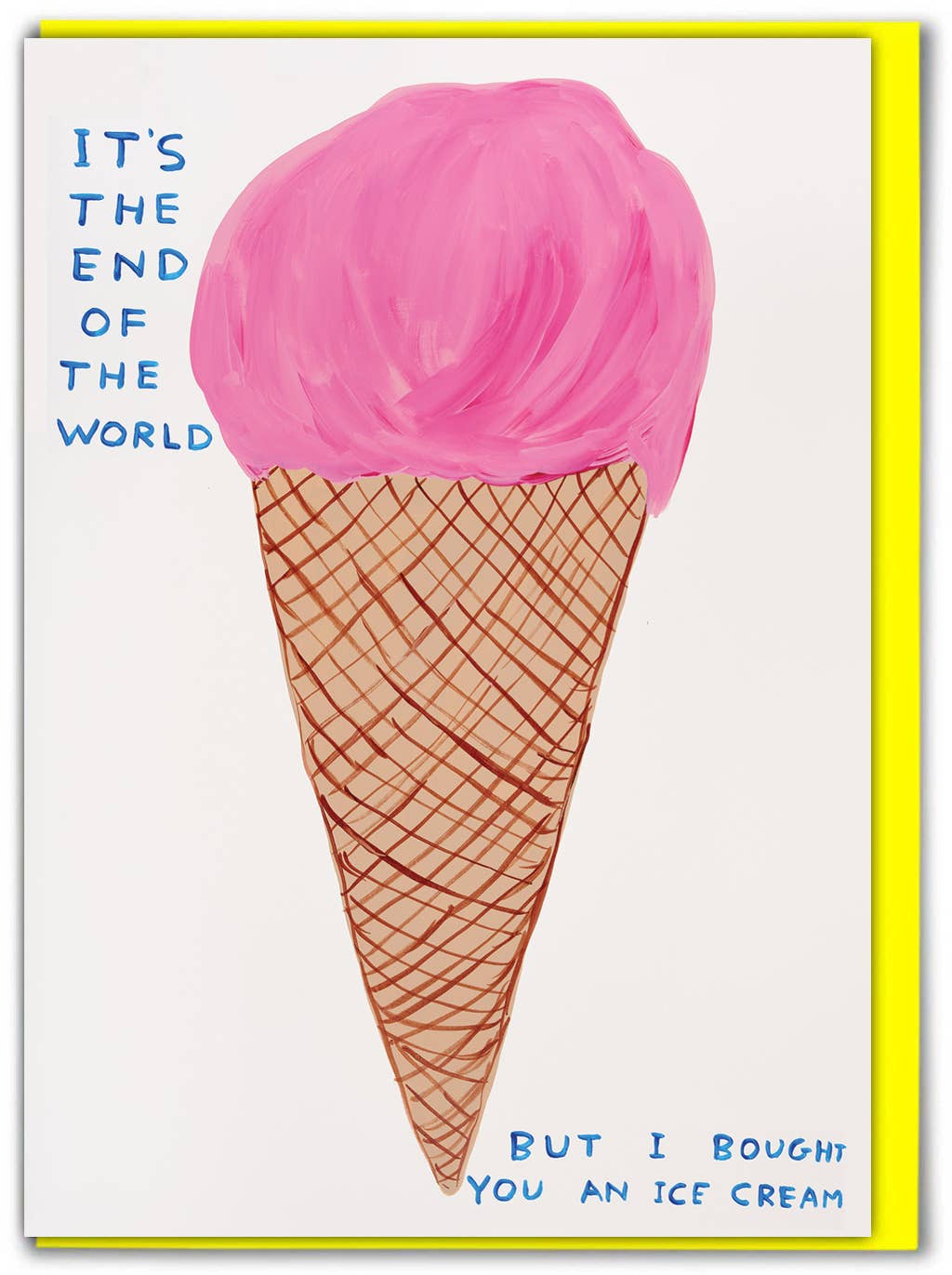 David Shrigley | 'End Of The World' Greeting Card