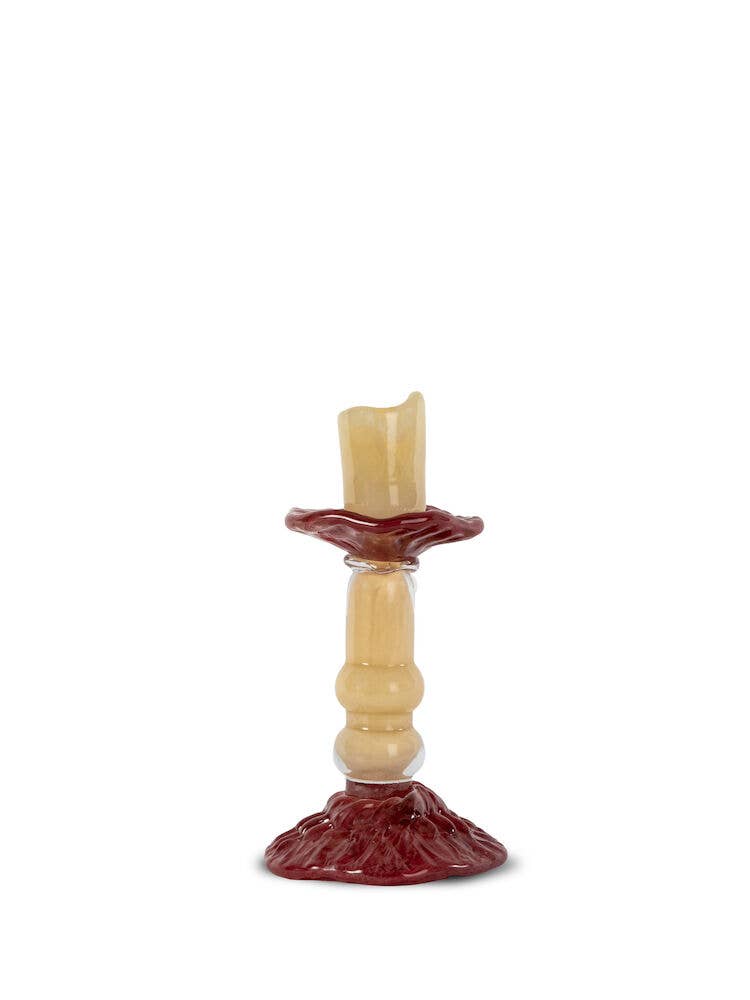 Byon Design Lara Beige Candlestick | Small