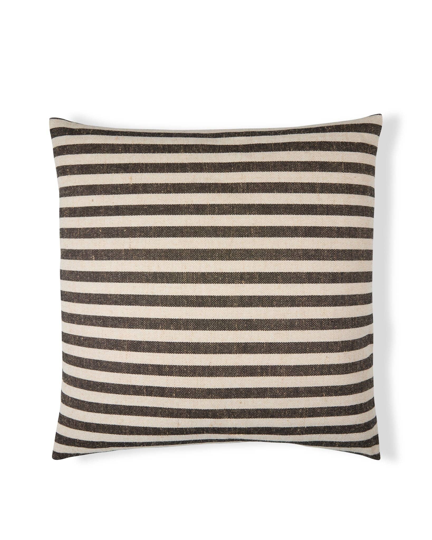 Frank Giant Linen Cushion | Coffee & Cream