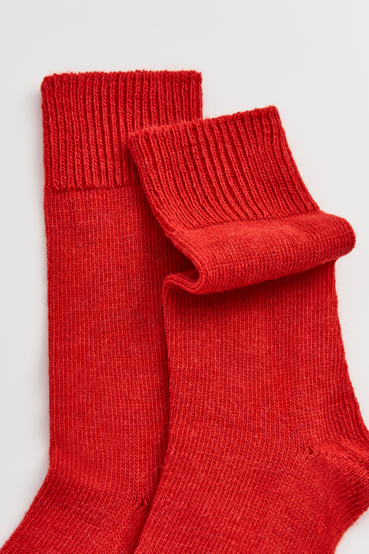 Alpaca Socks | Postbox Red