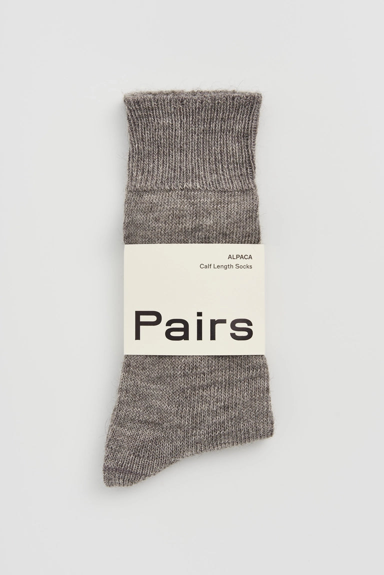 Alpaca Socks | Correct Grey
