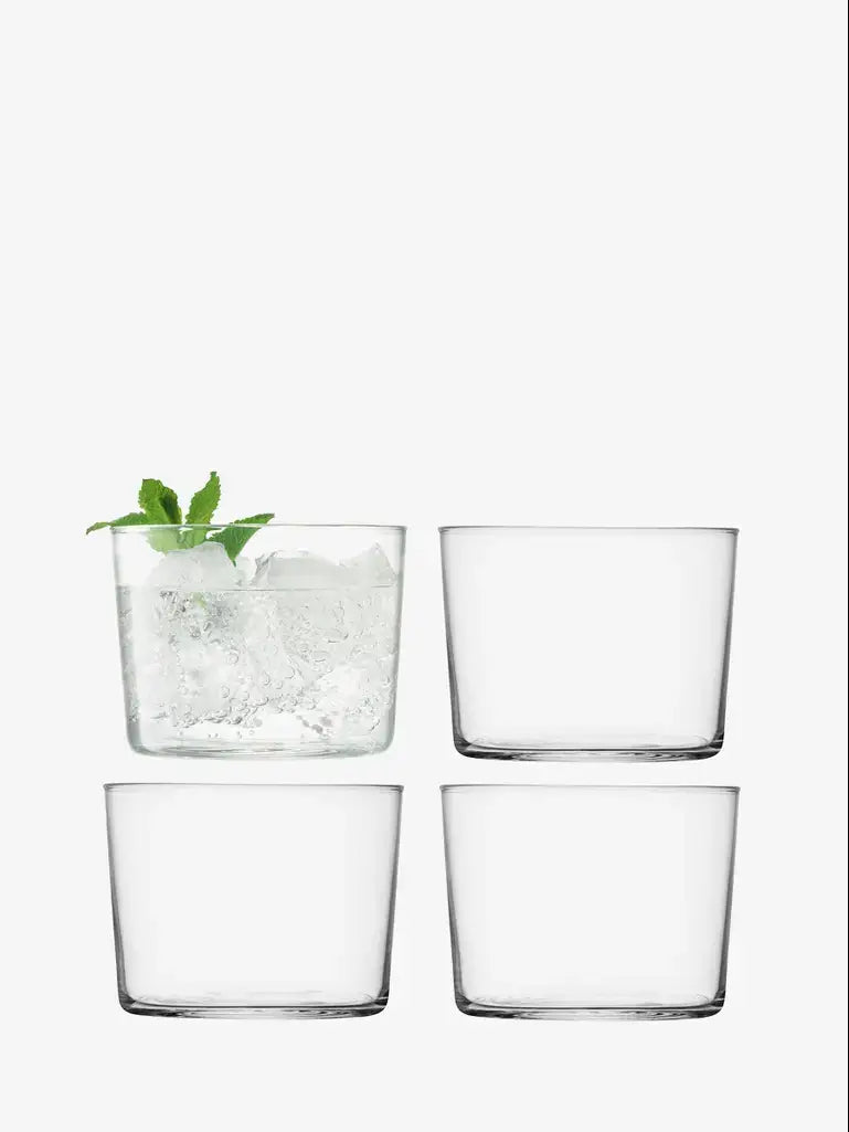 Gio Clear 200ml Tumblers | Set of 4
