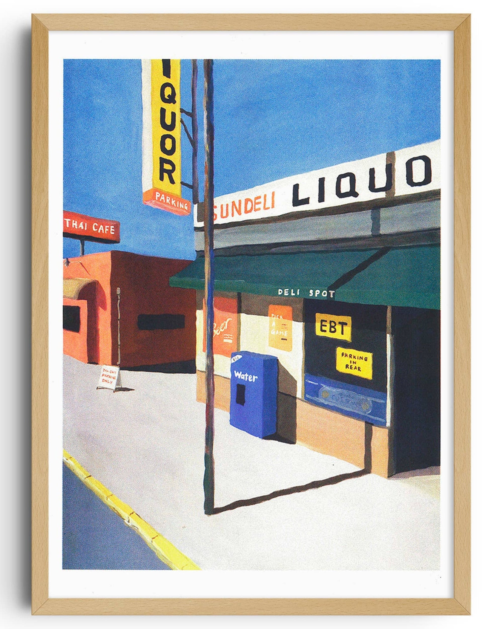Pacific Coast Highway by Nao Tatsumi | A3 Print